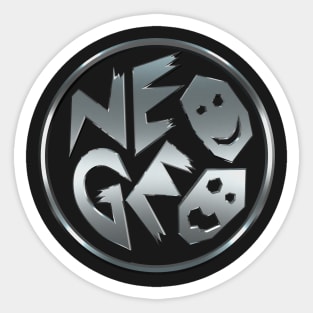 Neo Geo Silver Sticker